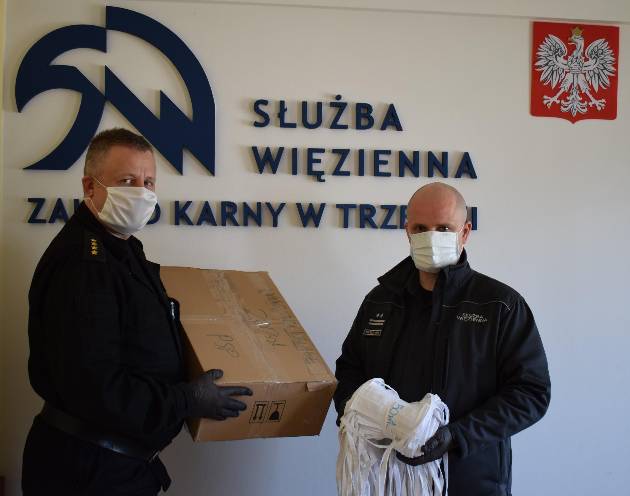 przekazanie maseczek